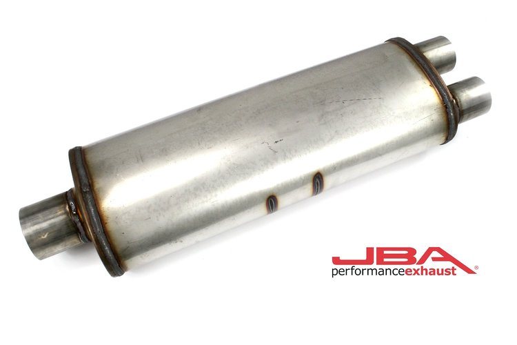 Universal Straight-Thru 304SS Muffler