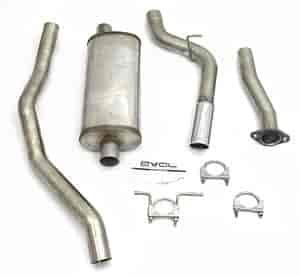 Exhaust System 1997-2001 Explorer 4-Door 4.0L, Single Inlet Muffler