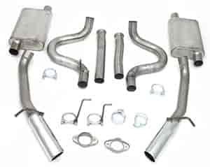 JBA Performance Exhaust 40-2621 2.5" Stainless Steel Exhaust System 1994-1995 Mustang GT