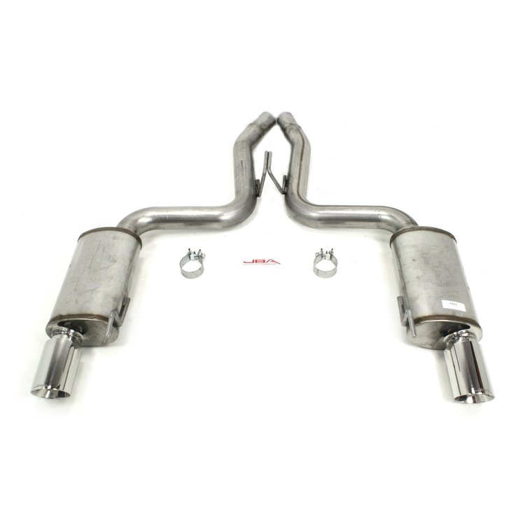 JBA Performance Exhaust 40-2686 2.75-3" Stainless Steel Exhaust System 2015 Mustang 5.0 2.75-3" Axle Back Exhaust