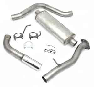 Exhaust System 2002-2006 Sierra 4.3/4.8/5.3L Regular Cab/Short Bed