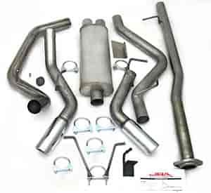 Exhaust System 2007-2008 Silverado 4.8L/5.3L Crew Cab/Short Bed