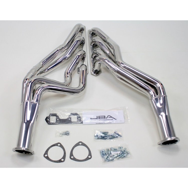 Long Tube Headers 1965-1970 Mustang 289/302 w/ C6/AOD Trans