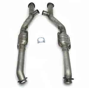 H-Pipe with 2 Catalytic Converters 1999-2004 Cobra/Mach I 4.6L 4V