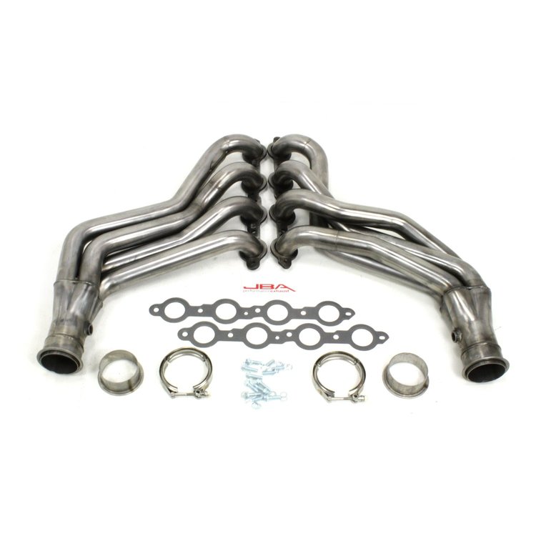 6815S Long Tube Header Kit for 2014-2017 Chevy SS w/LS3, 6.2L Engine [Stainless]