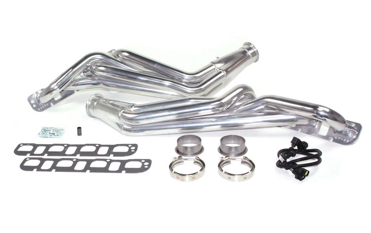 Long Tube Header for 2005-2022 Chrysler 300/Dodge Charger/Challenger/Magnum HEMI [1 7/8 in. Primary, Metallic Ceramic Coated]