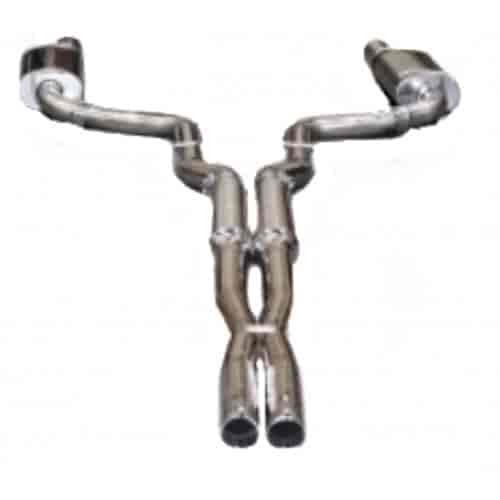 Cat-Back Exhaust System 2006-12 Dodge Charger SRT-8
