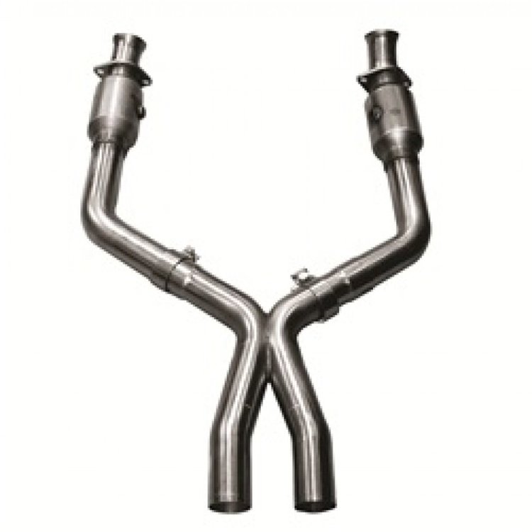 X-Pipe Style Midpipe 2005-10 Ford Mustang GT 4.6L 3V