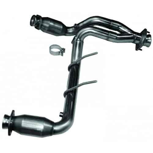 Off Road Y-Pipe 2005-10 Ford Mustang V6 4.0L