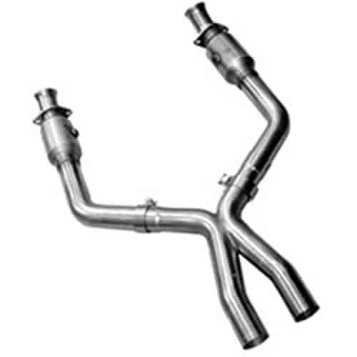 Catted X-Pipe 2005-10 Ford Mustang 4.0L V6