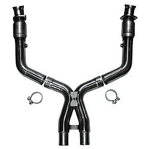 X-Pipe Style Midpipe 2011-14 Ford Mustang GT 5.0L 4V -302 Boss Edition