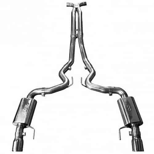 Header-Back Exhaust System 2015-Up Mustang GT Coupe 5.0L 4V