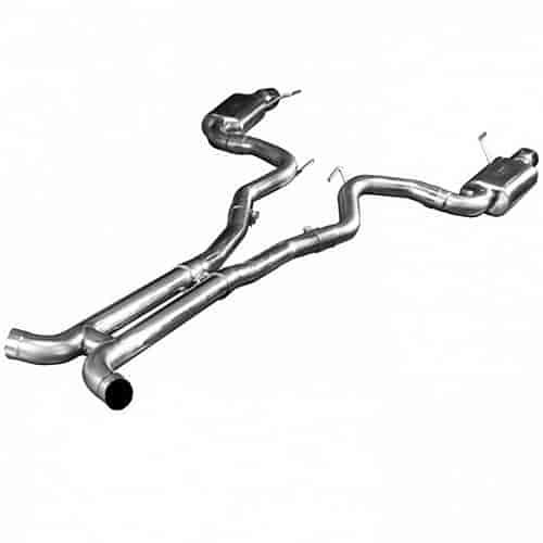 Header-Back Exhaust System 2015-Up Mustang GT 5.0L 4V