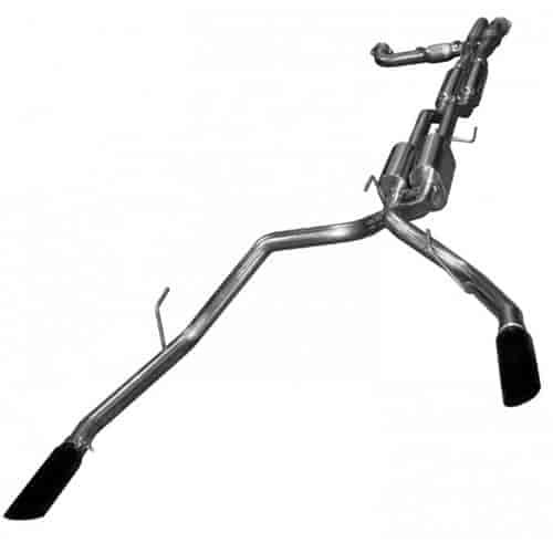 Complete Catted Exhaust System 2011-14 Ford Raptor SVT 6.2L 4V Extended Cab