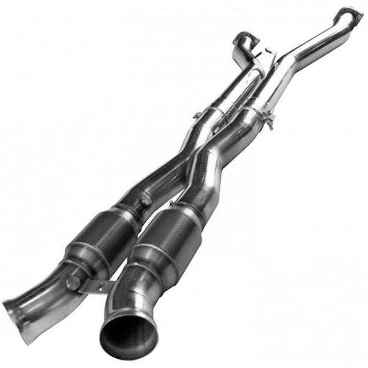 X-Pipe Style Midpipe 1997-04 Chevrolet Corvette C5 LS1/LS6 5.7L