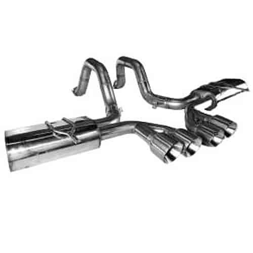 Axle-Back Exhaust System 1997-2004 Chevrolet Corvette C5 5.7L LS1