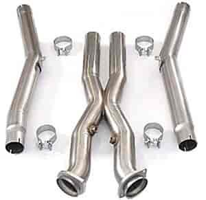 X-Pipe Style Midpipe 2005-08 Chevrolet Corvette C6 6.0L/6.2L LS2/LS3