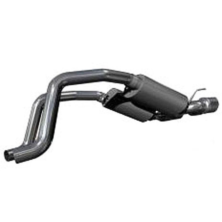 Axle-Back Exhaust System 2009-13 Chevrolet Corvette C6 6.0L/6.2L