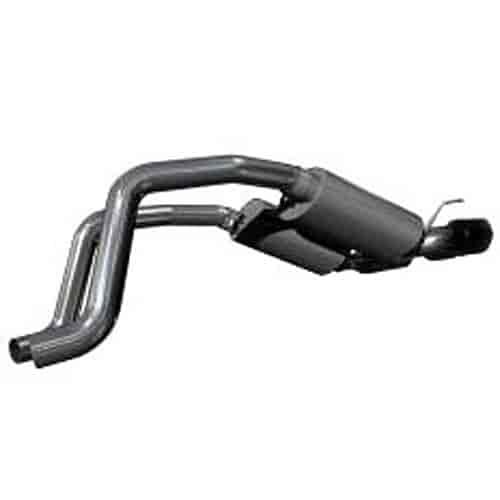 Axle-Back Exhaust System 2009-13 Chevrolet Corvette C6 6.0L/6.2L