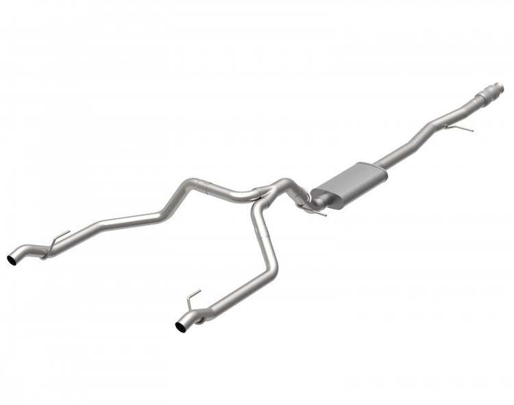 Cat-Back Exhaust System GM 1500 Truck 5.3L Double Cab/Crew Cab