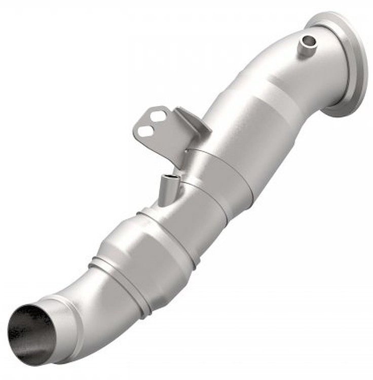 GREEN Catted Downpipe Toyota Supra 3.0L L6