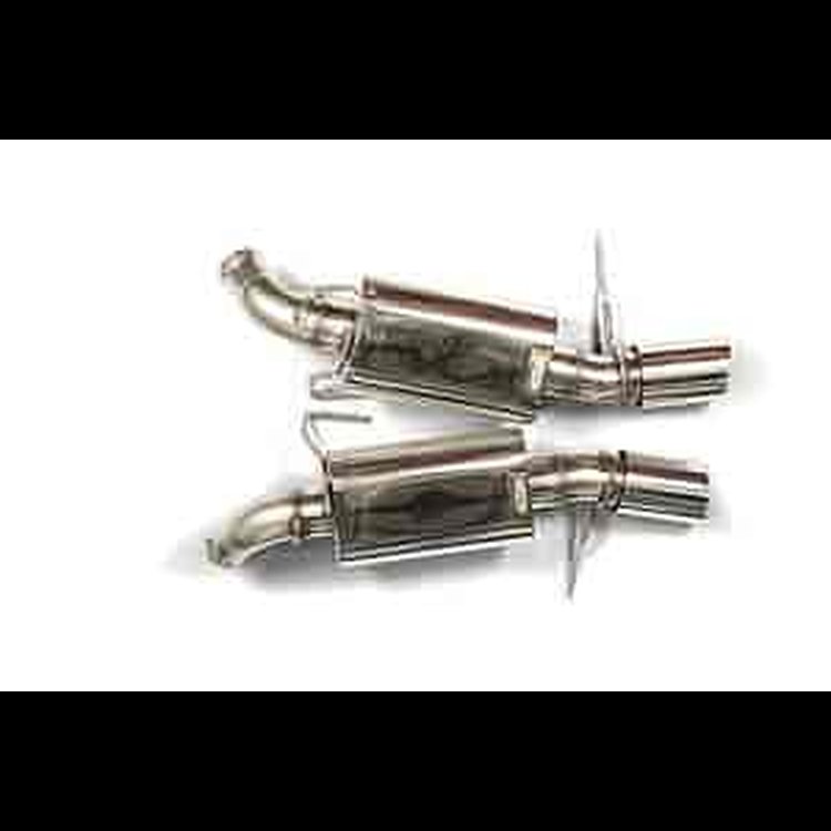 Axle-Back Exhaust System 2011-14 Ford Mustang GT 5.0L 4V