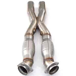 X-Pipe with Catalytic Converters 1997-2004 Chevy Corvette C5 5.7L