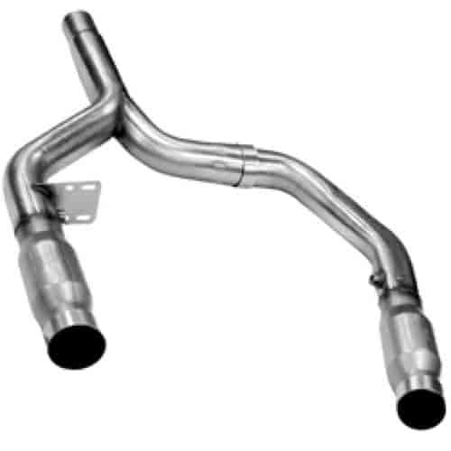 Y-Pipe with Catalytic Converters 2006-09 Chevy TrailBlazer SS 6.0L