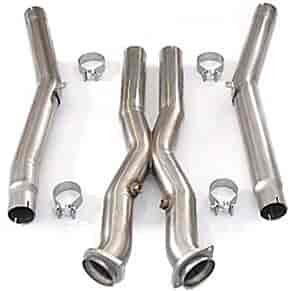 Off-Road X-Pipe 2005-08 Chevy Corvette C6 6.0L/6.2L