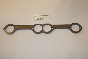 Sm. Block Chev Flange-1 7/8IN.-18 Degree 6IN.-3/8IN. Thick SMALL BLOCK CHEVY-HEADER-FLANGES