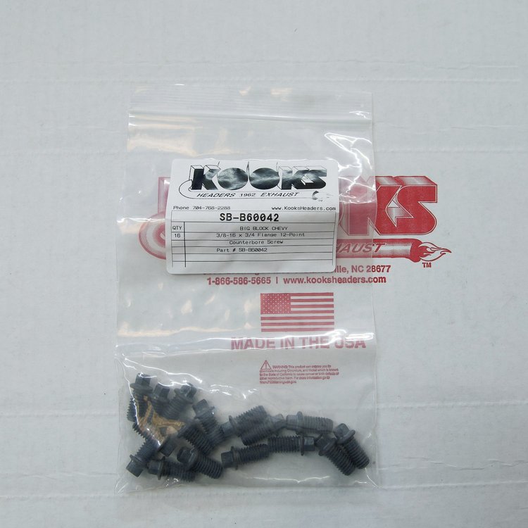 GM Big Block Chevy HEADER BOLTS AND KITS