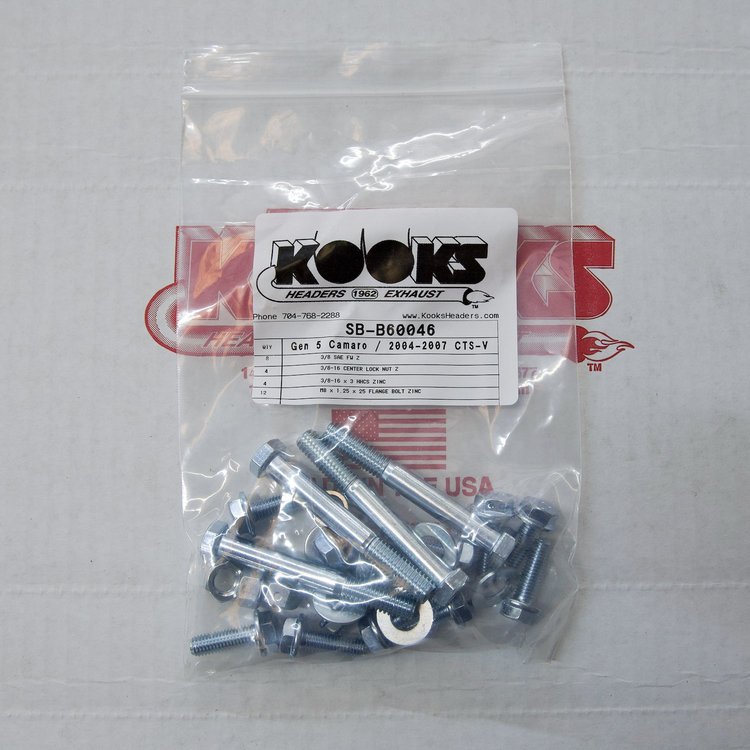 GM LS3 2010 Camaro HEADER BOLTS AND KITS