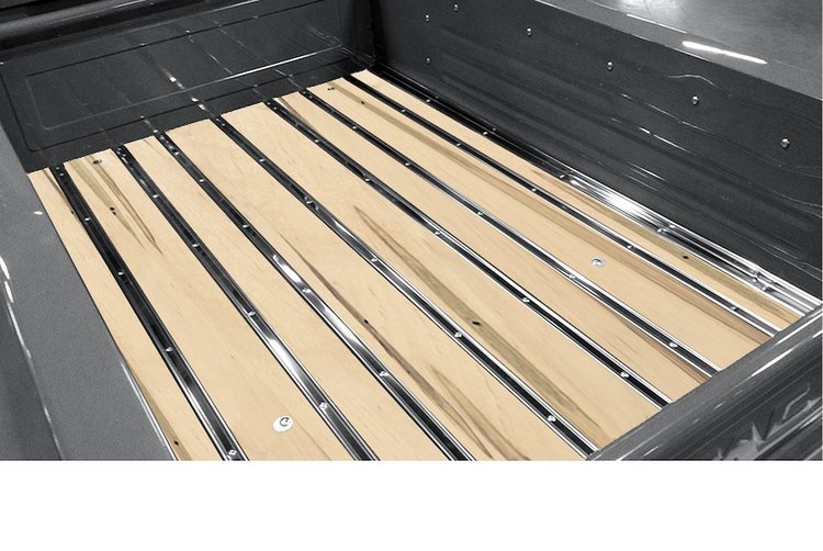 101118012 Bed-in-a-Box Kit for 1930 Chevy Shortbed, Stepside Truck, Wormy Maple BedWood [Unfinished]