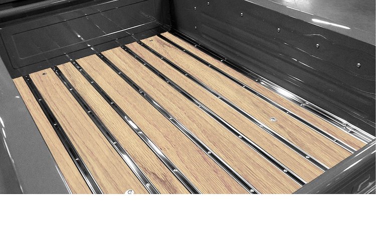 103110114 BedWood-X Kit for 1932 Chevy Shortbed, Stepside Truck, Red Oak BedWood [Finished w/HydroSatin]