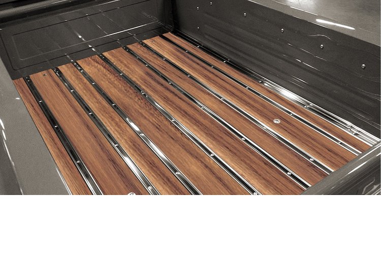 103113215 BedWood-X Kit for 1932 Chevy Shortbed, Stepside Truck, Black Walnut BedWood [Finished w/HydroShine]