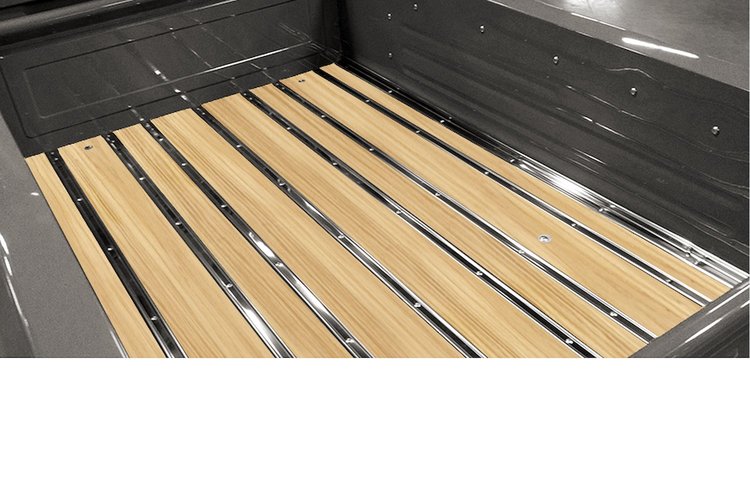 103114010 Bed-in-a-Box Kit for 1932 Chevy Shortbed, Stepside Truck, Hickory BedWood [Unfinished]