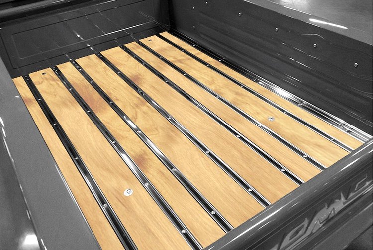 103115012 Bed-in-a-Box Kit for 1932 Chevy Shortbed, Stepside Truck, Flamed Birch BedWood [Unfinished]