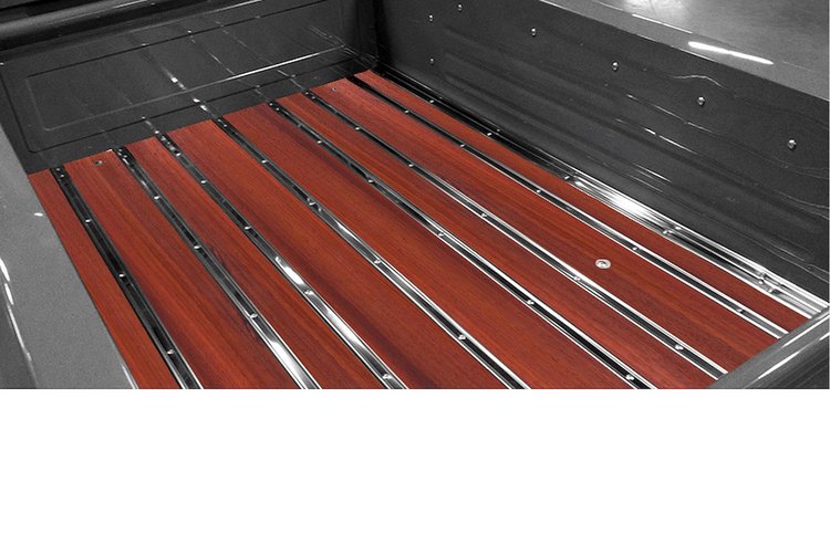 103130110 BedWood-X Kit for 1932 Chevy Shortbed, Stepside Truck, Paduak BedWood [Finished w/HydroSatin]