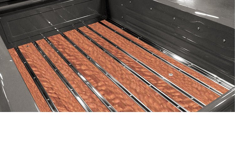 105136015 Bed-in-a-Box Kit for 1934-1936 GMC Longbed, Fenderside Truck, Leopard Wood BedWood [Unfinished]