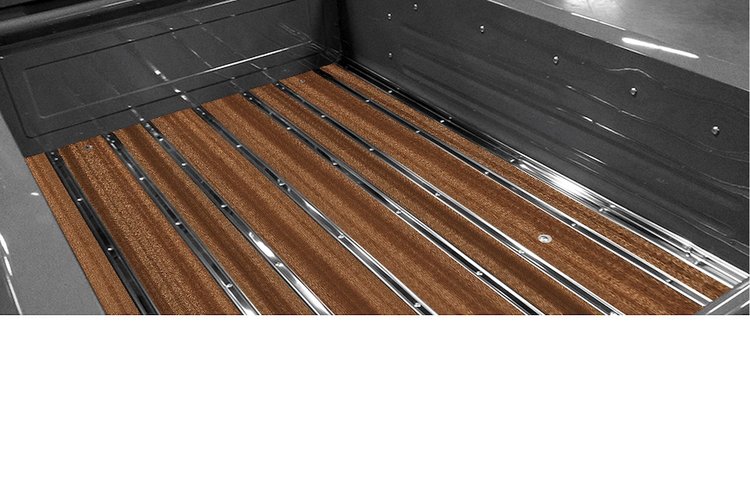 106131215 BedWood-X Kit for 1937-1938 GMC Longbed, Fenderside Truck, Sapele BedWood [Finished w/HydroShine]