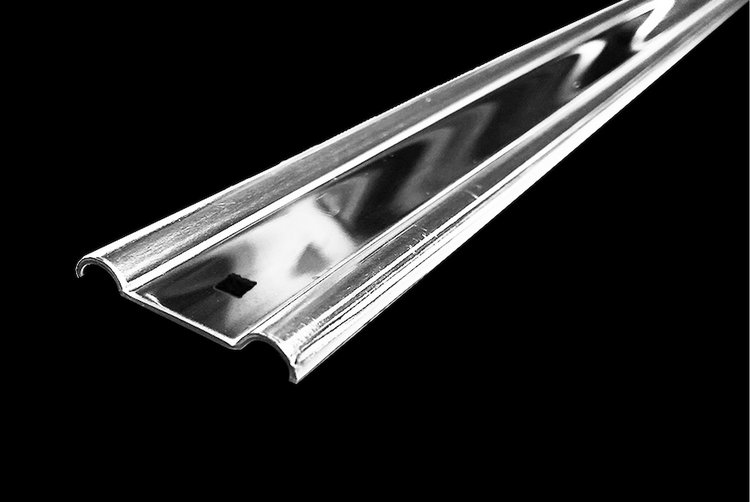 106400012 Bed Strip Set for 1937-1938 GMC Longbed Fenderside [Polished]