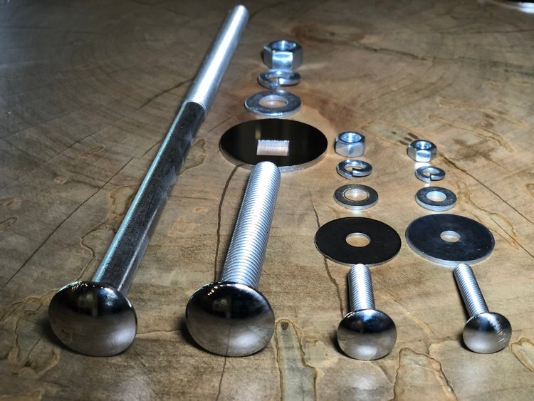 106600028 Polished Stainless Complete Bolt Kit for 1937-1938 GMC Longbed Fenderside