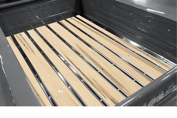 109118010 Bed-in-a-Box Kit for 1939 GMC Shortbed, Fenderside Truck, Wormy Maple BedWood [Unfinished]