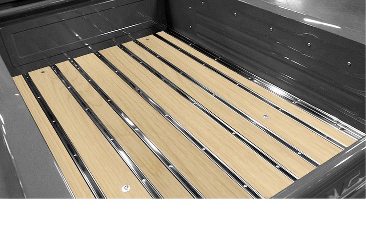 109119212 BedWood-X Kit for 1939 GMC Shortbed, Fenderside Truck, Pine BedWood [Finished w/HydroShine]