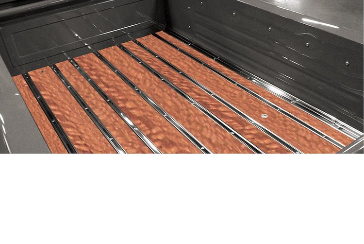 109136212 BedWood-X Kit for 1939 GMC Shortbed, Fenderside Truck, Leopard Wood BedWood [Finished w/HydroShine]
