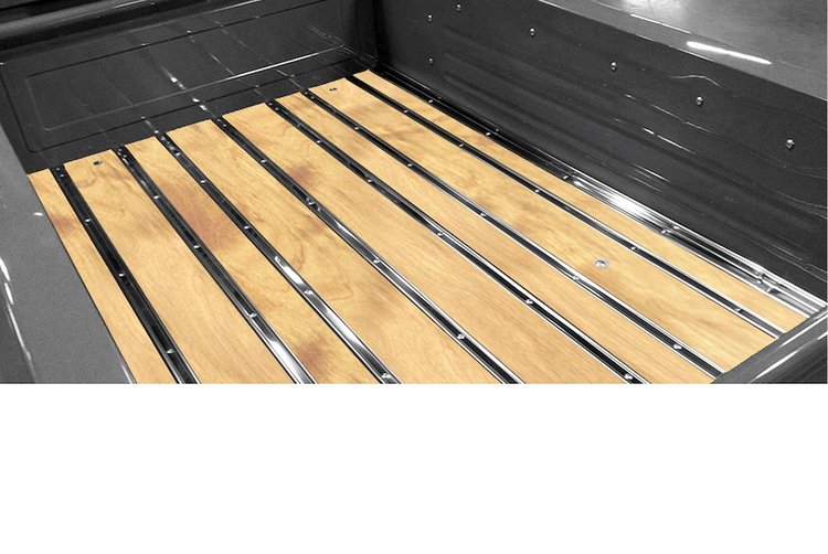 110115212 BedWood-X Kit for 1939 GMC Longbed, Fenderside Truck, Flamed Birch BedWood [Finished w/HydroShine]