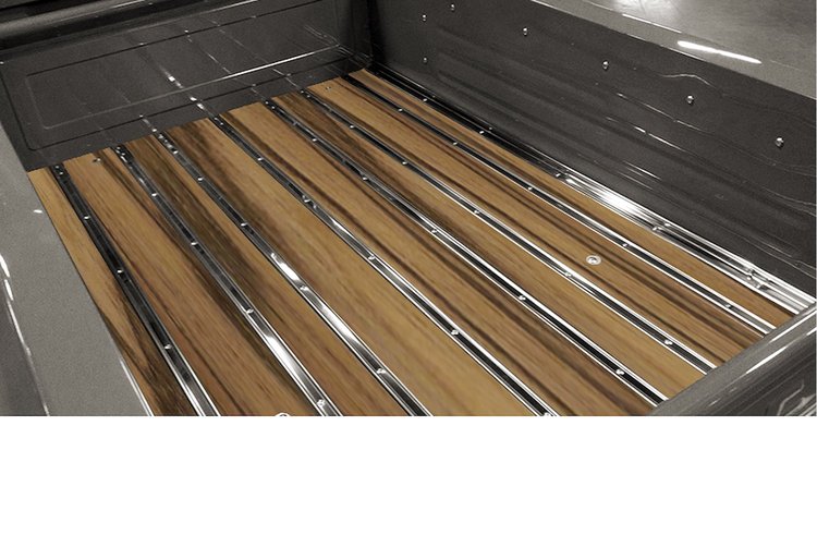 110133014 Bed-in-a-Box Kit for 1939 GMC Longbed, Fenderside Truck, Black Limba BedWood [Unfinished]