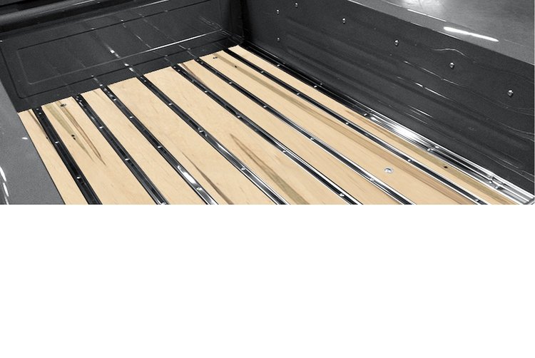111118012 Bed-in-a-Box Kit for 1940 GMC Shortbed, Fenderside Truck, Wormy Maple BedWood [Unfinished]