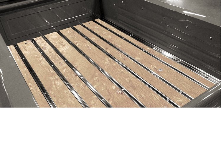 115116010 Bed-in-a-Box Kit for 1946 Chevy Shortbed, Stepside Truck, Birdseye Maple BedWood [Unfinished]