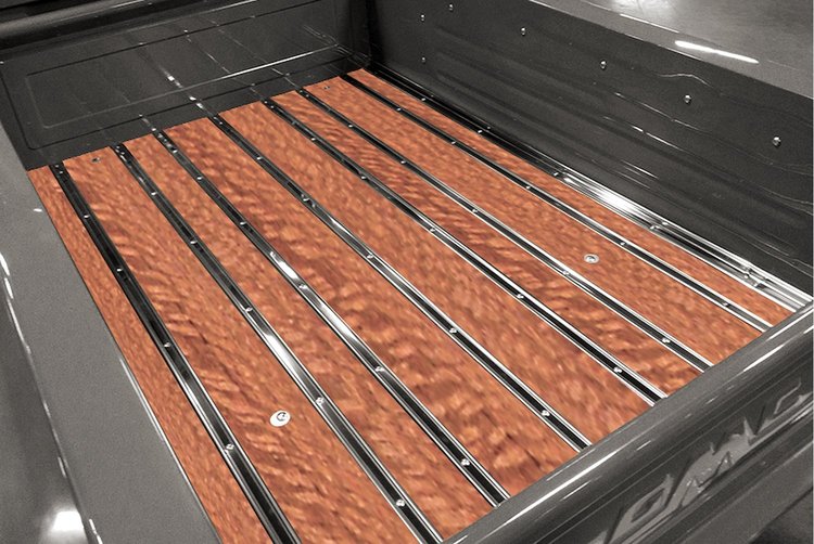 116136012 Bed-in-a-Box Kit for 1946 Chevy Longbed, Stepside Truck, Leopard Wood BedWood [Unfinished]